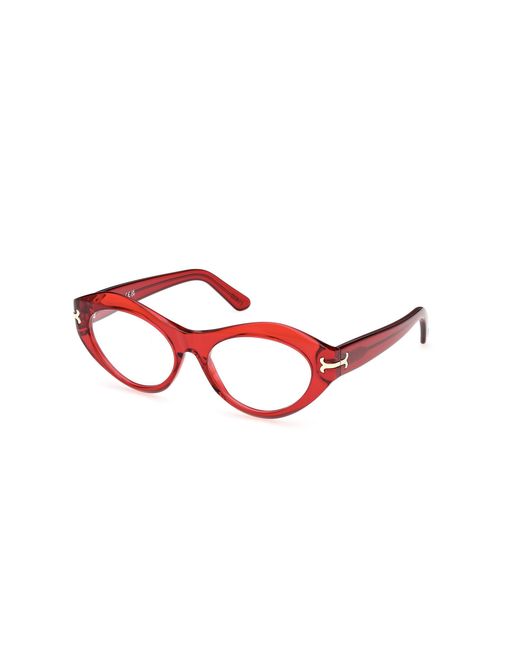Emilio Pucci Red Ep5269 066 Optical Frames Acetate Cat Eye Normal