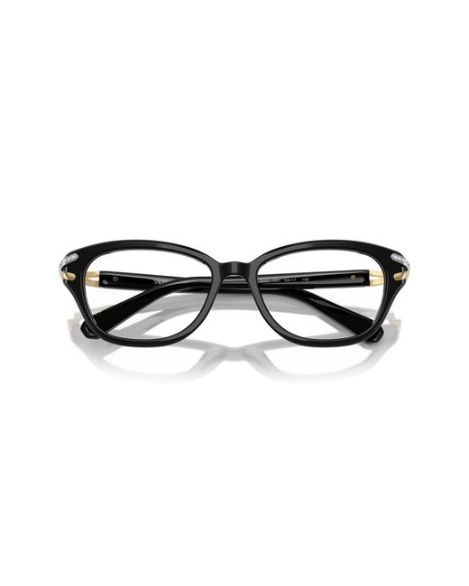 Swarovski Black Sk2032 1001 Optical Frames Acetate Pillow Normal