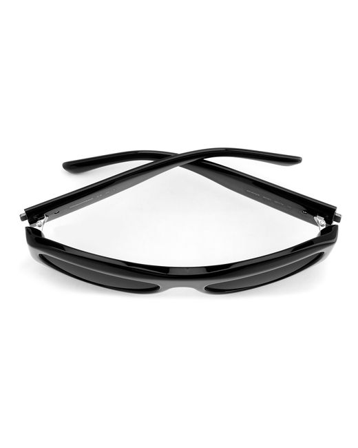 DSquared² Black D2 0072/S 807/9O Sunglasses Acetate Round Normal Shaded for men