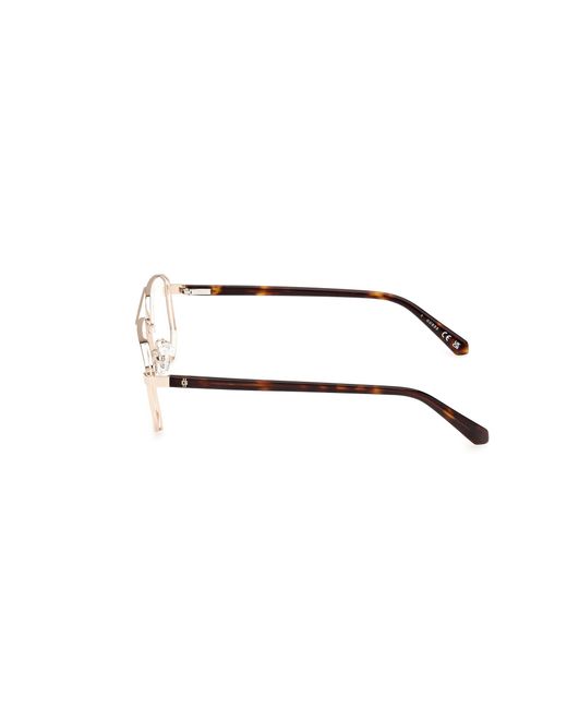 Guess Black Gu50135 032 Optical Frames Metal Squared Normal for men