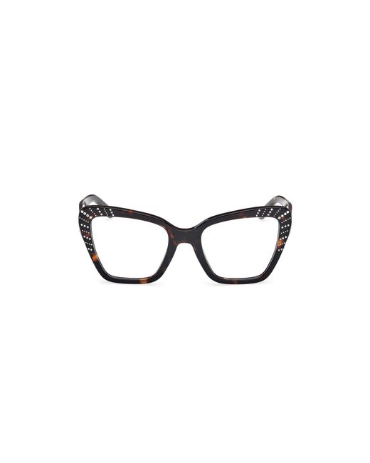 Guess Black Gm50034 052 Optical Frames Acetate Butterfly Normal