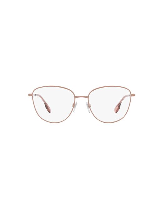 Burberry Black Be1376 Virginia 1343 Optical Frames Steel Transparent Pantos Normal