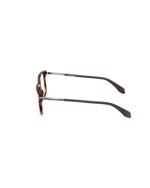 Adidas Black Or5082 052 Optical Frames Injected Squared Normal for men