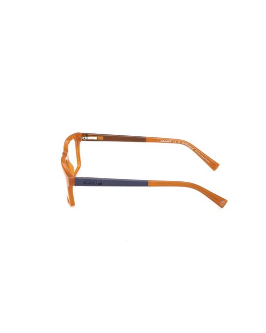 Timberland Black Tb50091 047 Optical Frames Injected Squared Normal for men