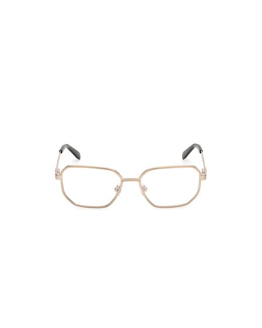 Guess Black Gu50240 033 Optical Frames Metal Geometric Normal for men