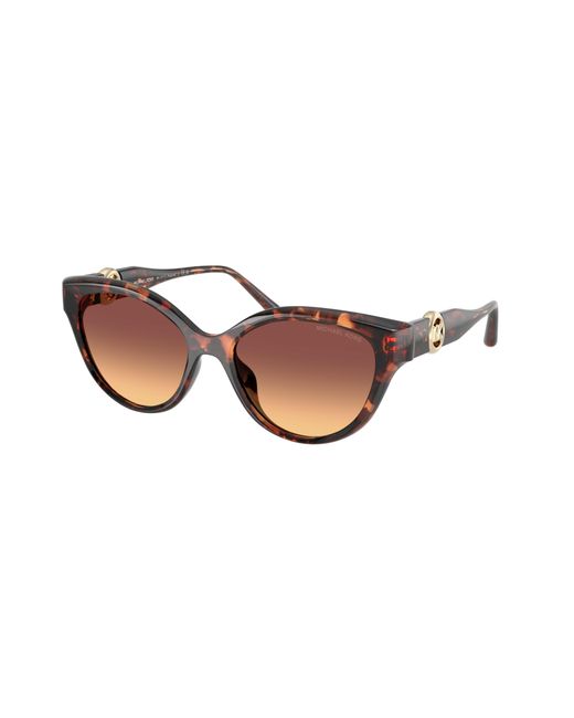 Michael Kors Black Mk2271U Nagoya 403178 Sunglasses Injected Cat Eye Normal Nuanced