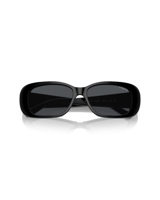 Vogue Eyewear Black Vo2606S W44/87 Sunglasses Acetate Squared Normal