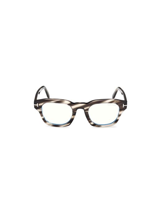 Tom Ford Black Ft6083-B 055 Optical Frames Acetate Squared Normal for men