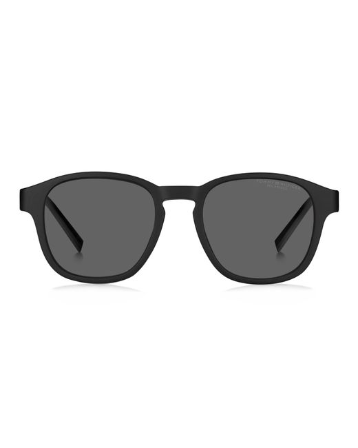 Tommy Hilfiger Black Th 2085/Cs 003/M9 Optical Frames Bio Polyamide Squared Polarized Clip-On for men