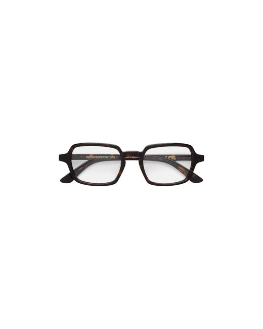 Retrosuperfuture Black Dpb Numero 141 Optical Frames Acetate Squared
