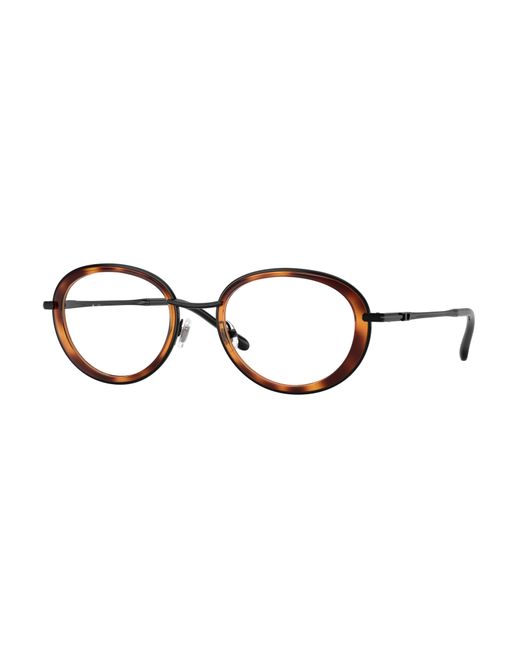 DIESEL Black Dl5010 1002 Optical Frames Metal Round Normal