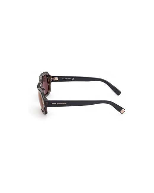 DSquared² Black Dq0373 50C Outlet Sunglasses Acetate Squared Normal
