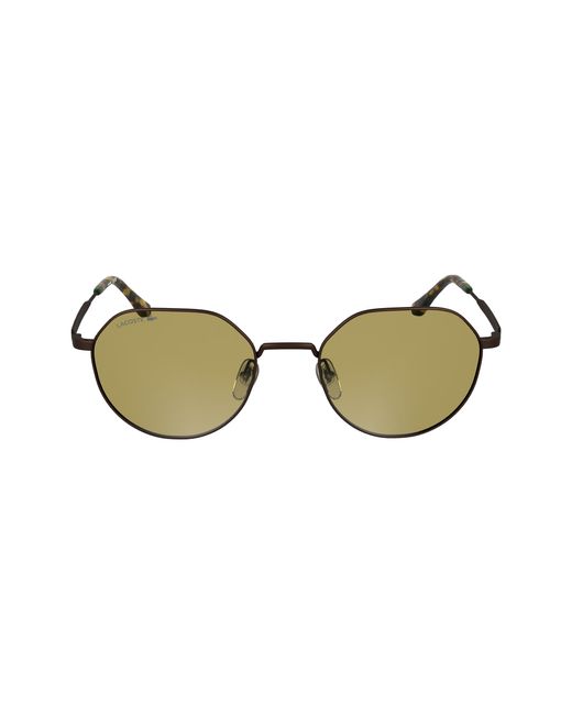 Lacoste Black L268S 210 Sunglasses Metal Squared Normal