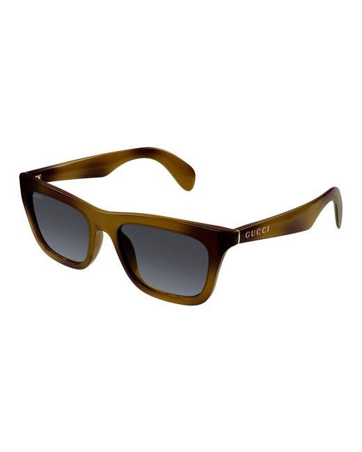 Gucci Black Gg1933S 003 Sunglasses Injected Squared for men