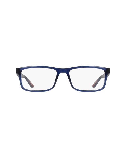 Nike Black 7416 410 Optical Frames Bio-Injected Squared Normal for men