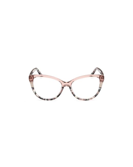 Guess Black Gm50011 053 Optical Frames Acetate Cat Eye Normal
