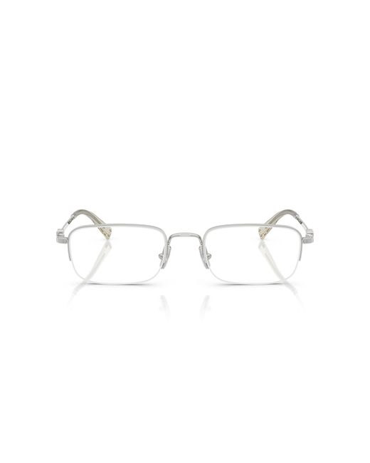 Miu Miu Black Mu 52Wv 1Bc1O1 Optical Frames Metal Squared Normal