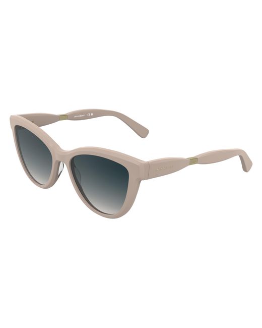 Longchamp Black Lo804S 610 Sunglasses Acetate Cat Eye Normal