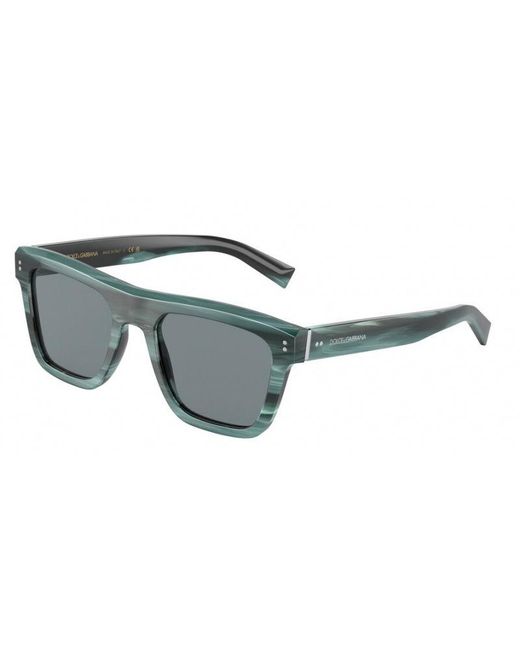 Dolce & Gabbana Black Dg4420 339180 Sunglasses Plastic Dark Squared Normal for men
