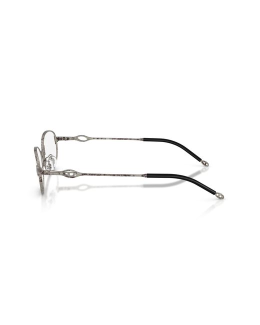 DIESEL Black Dl5004D 1028 Optical Frames Metal Round Normal