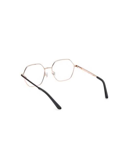 Guess Black Gu2869 005 Optical Frames Metal Geometric Normal