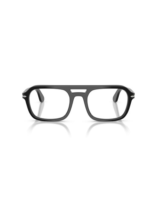 Persol Black Po3394V 95 Optical Frames Acetate Transparent Squared Normal