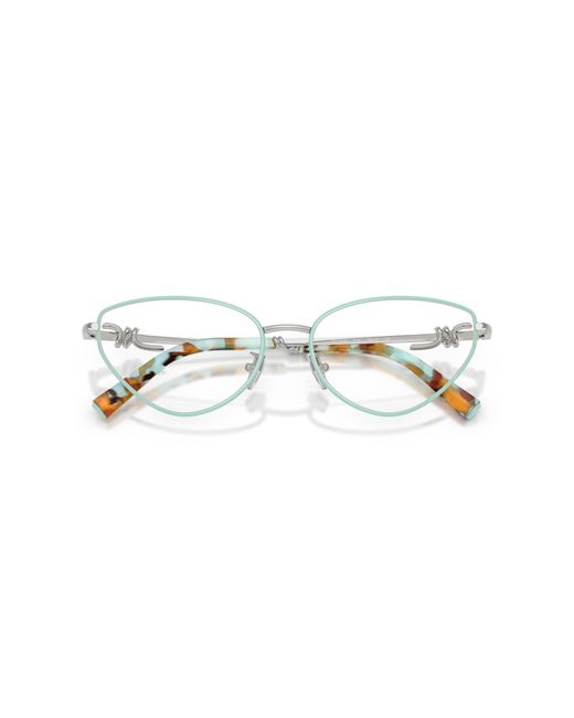 Tiffany & Co Black Tf1172B 6151 Optical Frames Metal Cat Eye Normal