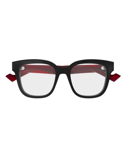 Gucci Black Gg0958O 013 Optical Frames Acetate Transparent Squared