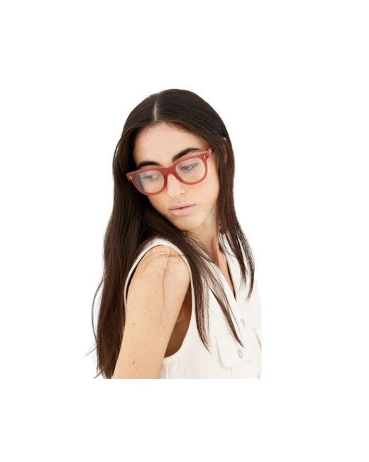 Retrosuperfuture Red 3Le Numero 82 Attuale Optical Frames Acetate Pilot