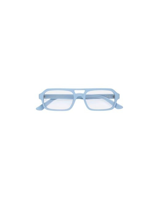 Retrosuperfuture Black A7Y Numero 128 Azzurro Optical Frames Acetate Squared