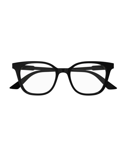 Gucci Black Gg1821O 001 Optical Frames Acetate Transparent Round for men