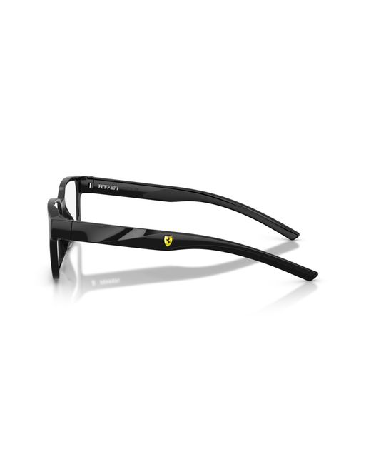 FERRARI SCUDERIA Black Fz8018D 501 Optical Frames Injected Squared Normal for men