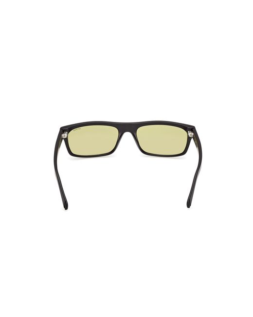 Guess Black Gu00276 02N Sunglasses Injected Squared Normal for men