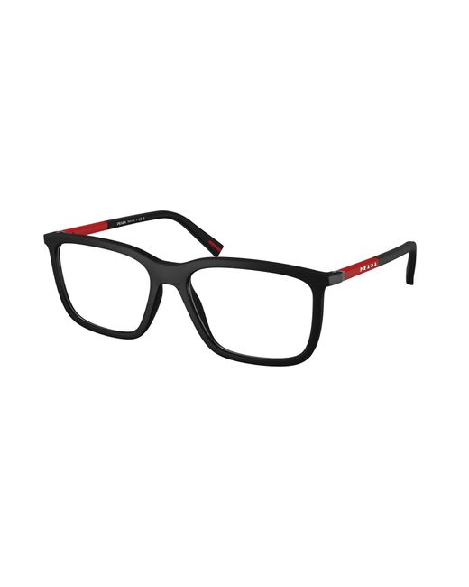 Prada Linea Rossa Black Ps 01Sv Dg01O1 Optical Frames Injected Pillow Normal for men