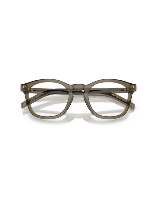 Prada Black Pr C04V 18T1O1 Optical Frames Acetate Pillow Normal for men