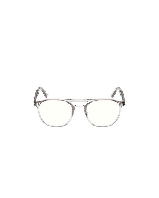 Tom Ford Black Ft5982-B 020 Optical Frames Injected Pilot Normal for men