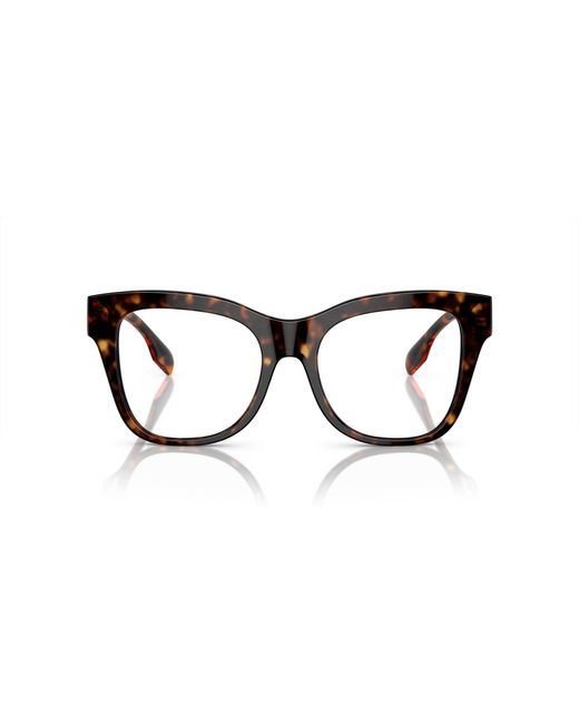 Burberry Black Be2388 3002 Optical Frames Acetate Transparent Squared Normal