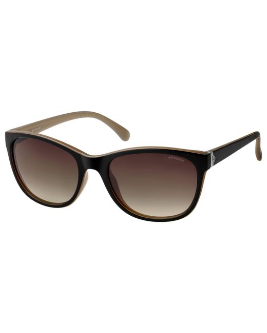Polaroid Black P8339 Kih/La Sunglasses Plastic Round Polarized