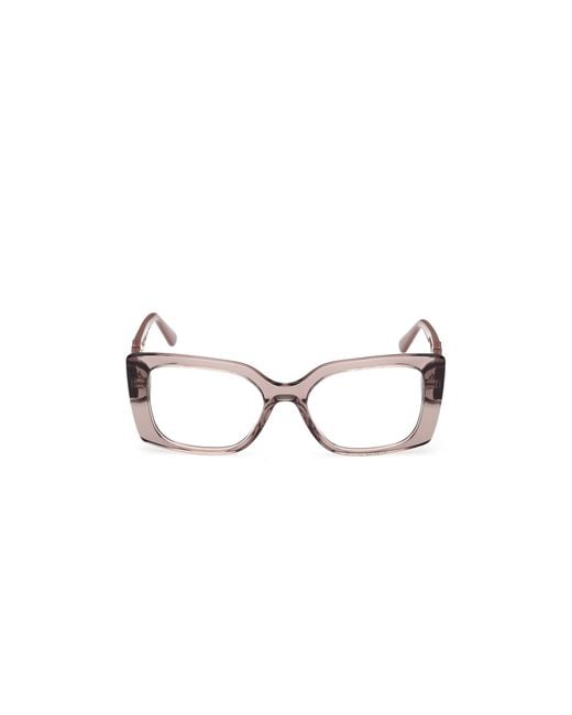 Guess Black Gu50322 059 Optical Frames Acetate Squared Normal