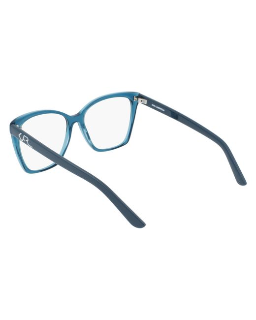 Karl Lagerfeld Black Kl6050 425 Optical Frames Acetate Squared Normal Normal