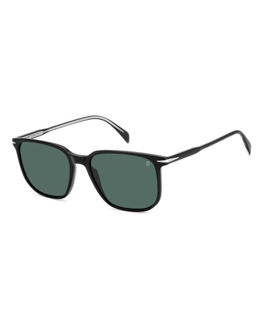 David Beckham Green Db 1141/S 807/Qt Sunglasses Acetate Squared for men