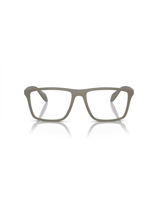 Emporio Armani Black Ea3230 5437 Optical Frames Injected Transparent Pillow Normal for men