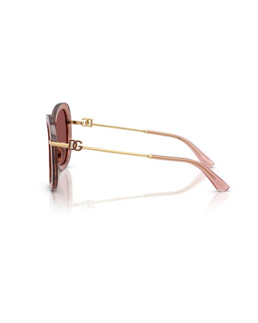 Dolce & Gabbana Black Dg4535 347375 Sunglasses Acetate Butterfly Normal