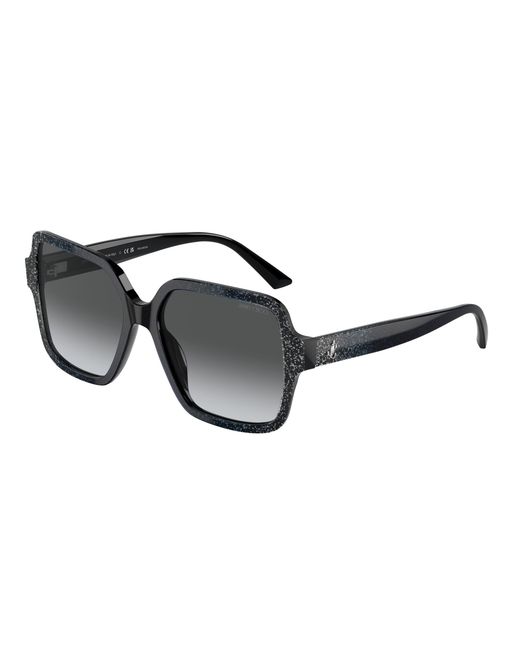 Jimmy Choo Black Jc5005 5041T3 Sunglasses Acetate Squared Polarized Shaded