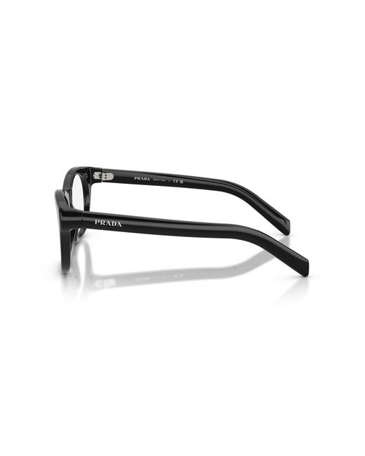 Prada Black Pr C13V 16K1O1 Optical Frames Acetate Pillow Normal