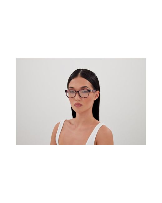 Gucci Black Gg1537Ok 004 Optical Frames Injected Transparent Squared