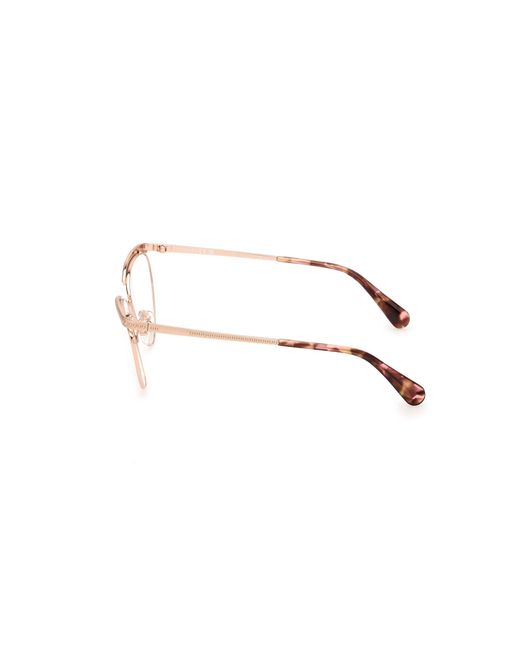 MAX&Co. Black Mo5136 033 Optical Frames Metal Round Normal