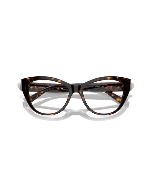 Tiffany & Co Black Tf2251 8015 Optical Frames Acetate Transparent Cat Eye Normal