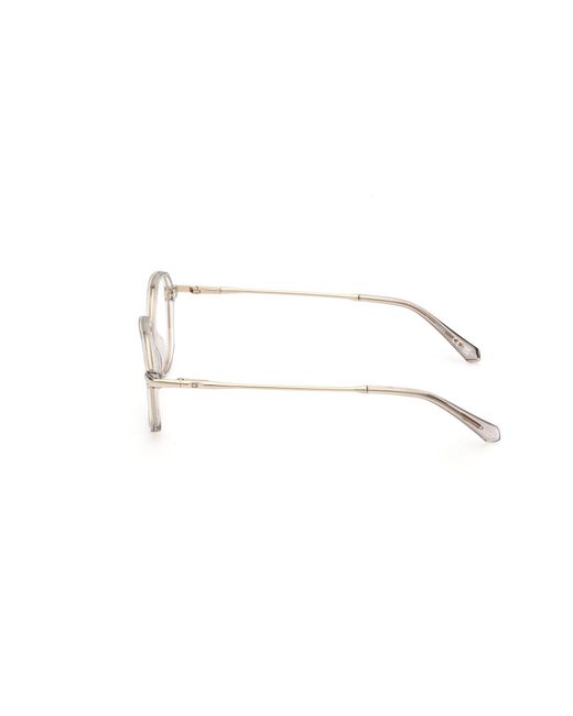Guess Black Gu50098 093 Optical Frames Injected Round Normal for men