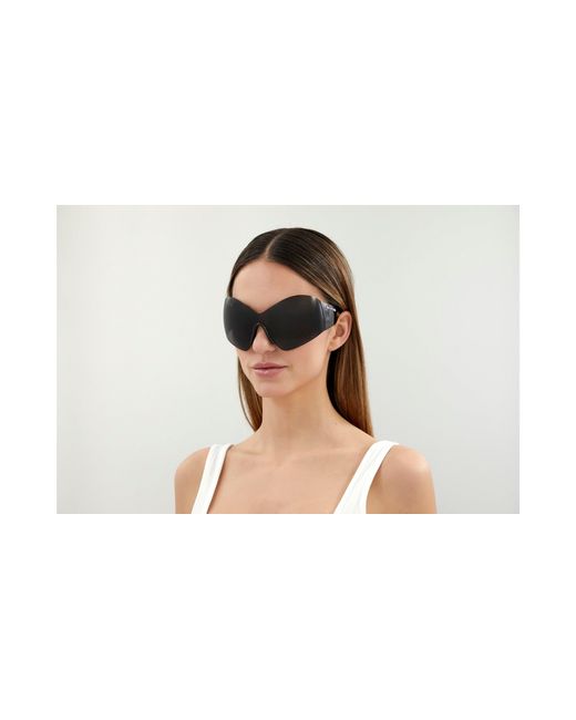 Balenciaga Black Bb0180S 001 Sunglasses Nylon Geometric Normal